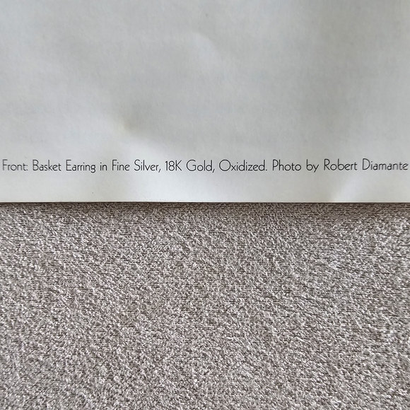 18K Yellow Gold Polkadot McGurrin Studio Earrings - Picture 12 of 15